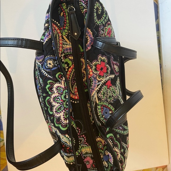Trimmed Vera Bradley Kiev tote bag - Picture 2 of 6